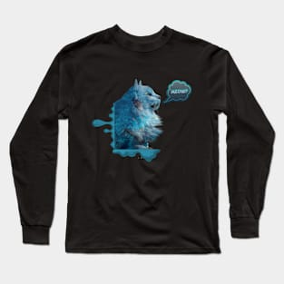 Cat And Sea Long Sleeve T-Shirt